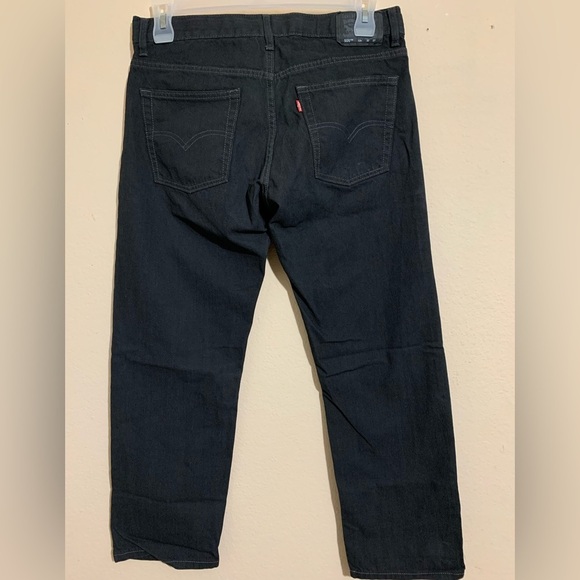 Levi's 505 Jeans, Teens Size 12 Husky 32X27 black - Picture 7 of 8